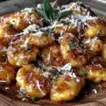 Kürbis-Gnocchi mit Salbeibutter - featured image