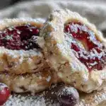 Haselnuss-Linzer mit Preiselbeerfüllung - featured image